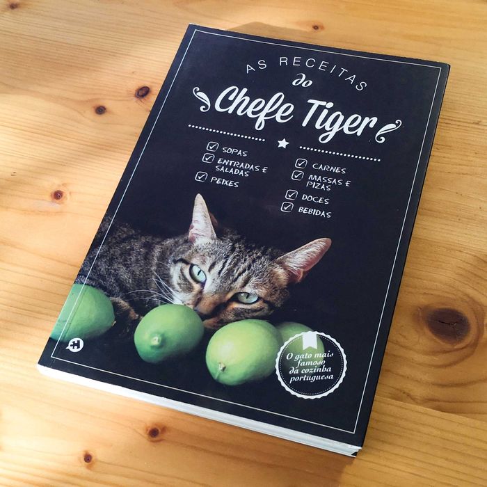 As Receitas do Chefe Tiger - Livro