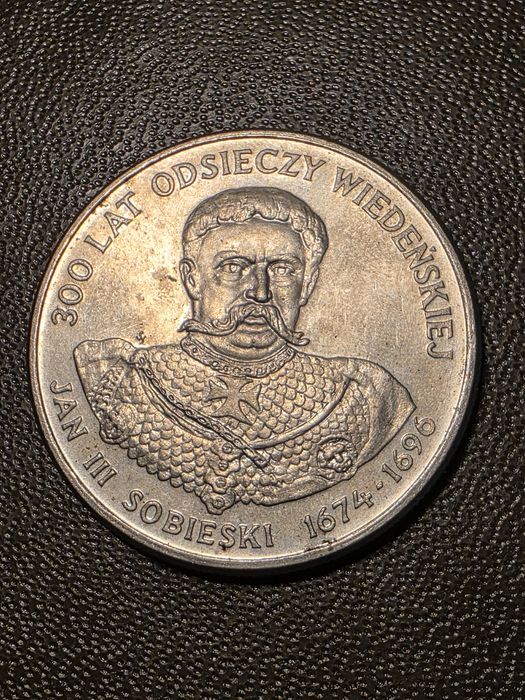 Moneta okolicznościowa 300 lat odsieczy wiedeńskiej Jan III Sobieski