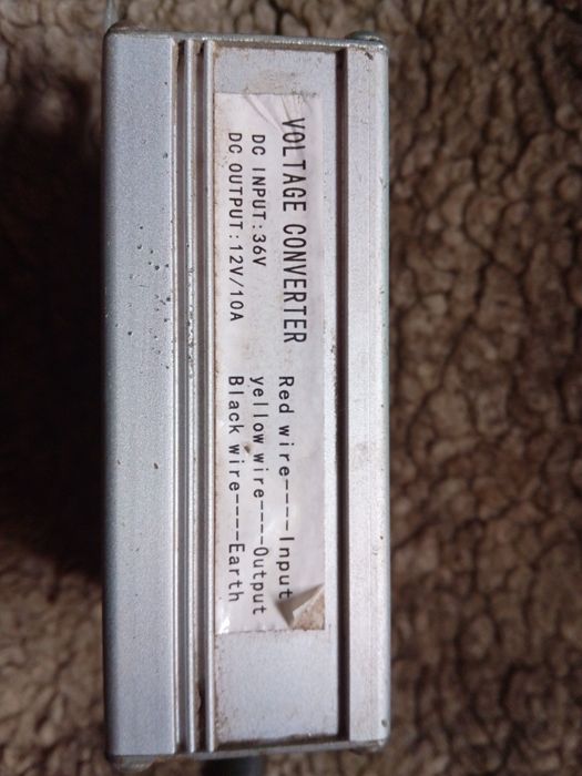 Преобразователь 36в на 12в 10а инвертор