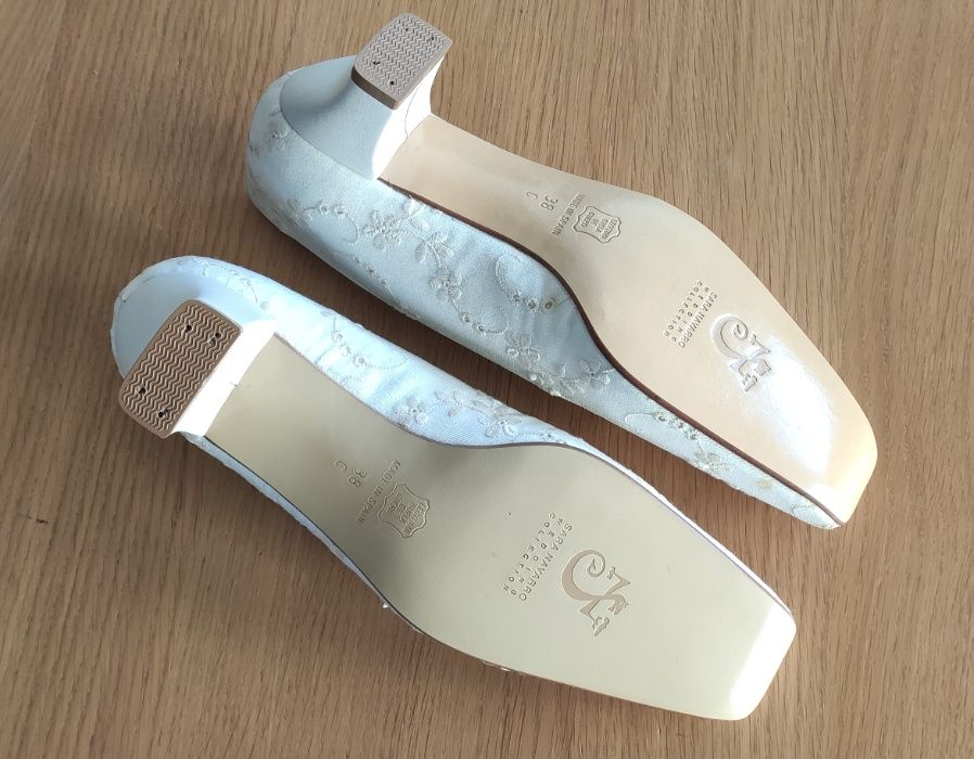 Sapatos casamento/cerimónia Sara Navarro - novos na caixa