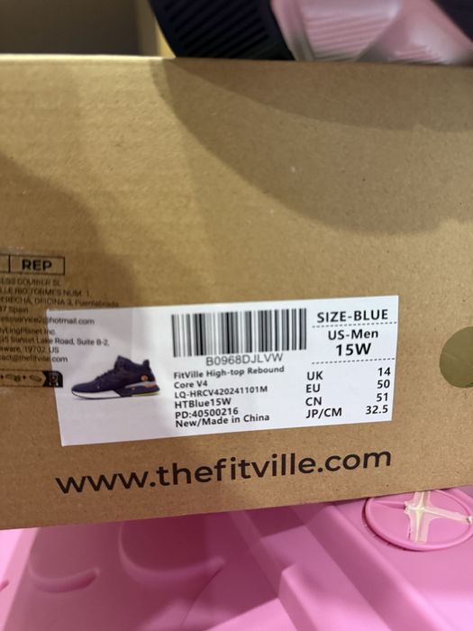 Ténis FitVille High-Top Rebound Core