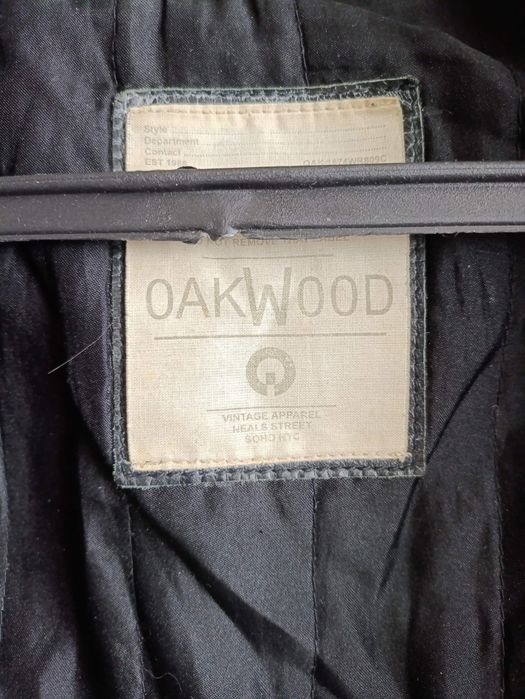 Мужская кожаная куртка Oakwood.