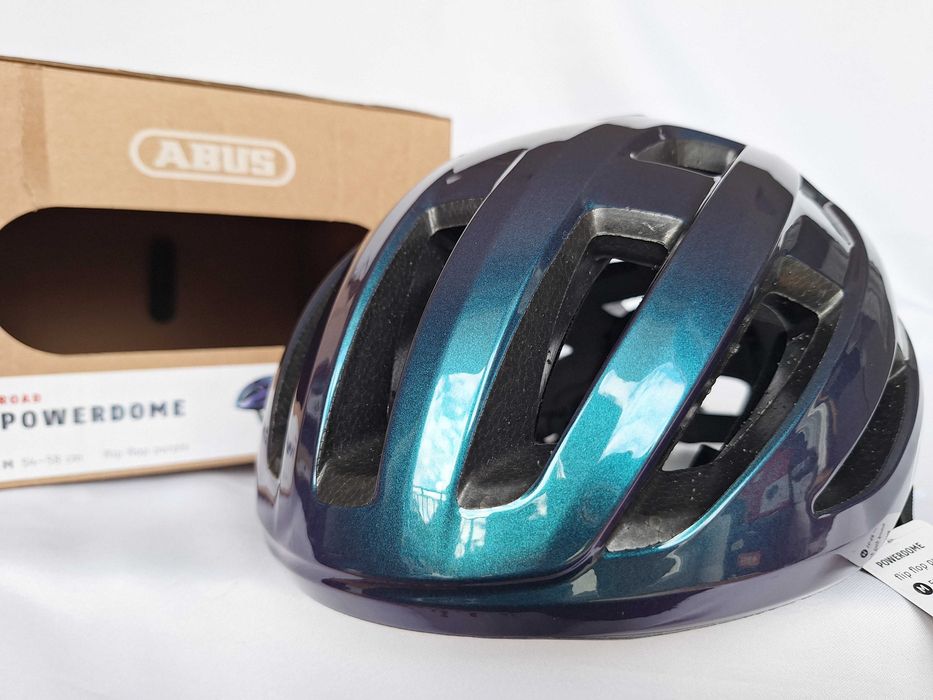 Kask rowerowy Abus Powerdome Flip Flop Purple M 54-58cm
