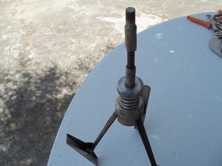 Despolidor de cilindros com defeito