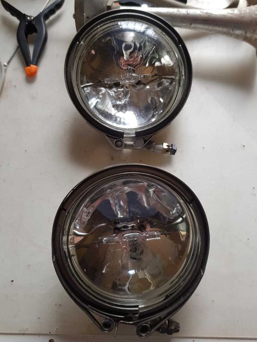 2 Lampadas Vintage de avião Ge  Q4631  13V 250W novas