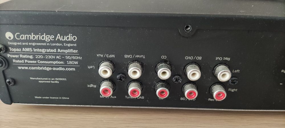 Amplificador Cambridge Audio Topaz AM 5