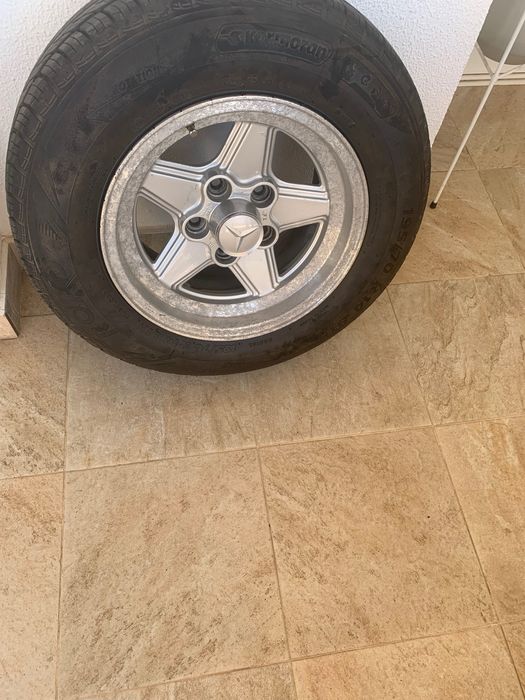 Pneus / Jantes para carro 195x70x14 como novos