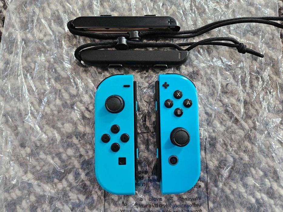 Joycon niebieski + niebieski Nintendo Switch oryginalne bdb