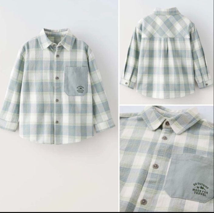 Рубашка Zara для хлопчика оригінал 104