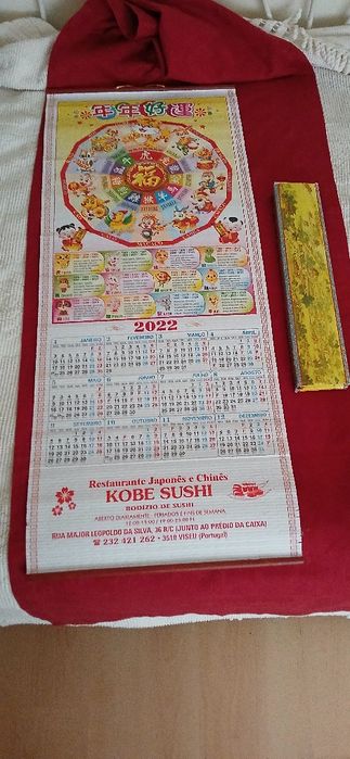 Calendario chinês de 2022, novo