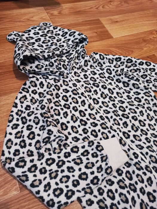 Тепла флісова піжама кігурумі на дівчинку зріст 152 158