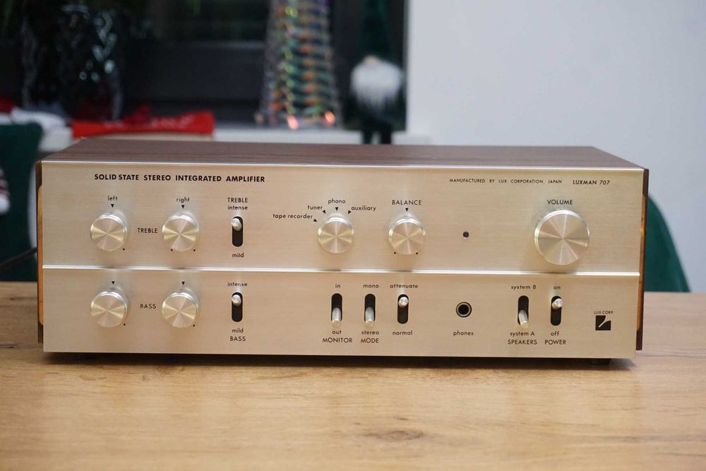 Wzmacniacz Luxman SQ-707 wyjatkowy