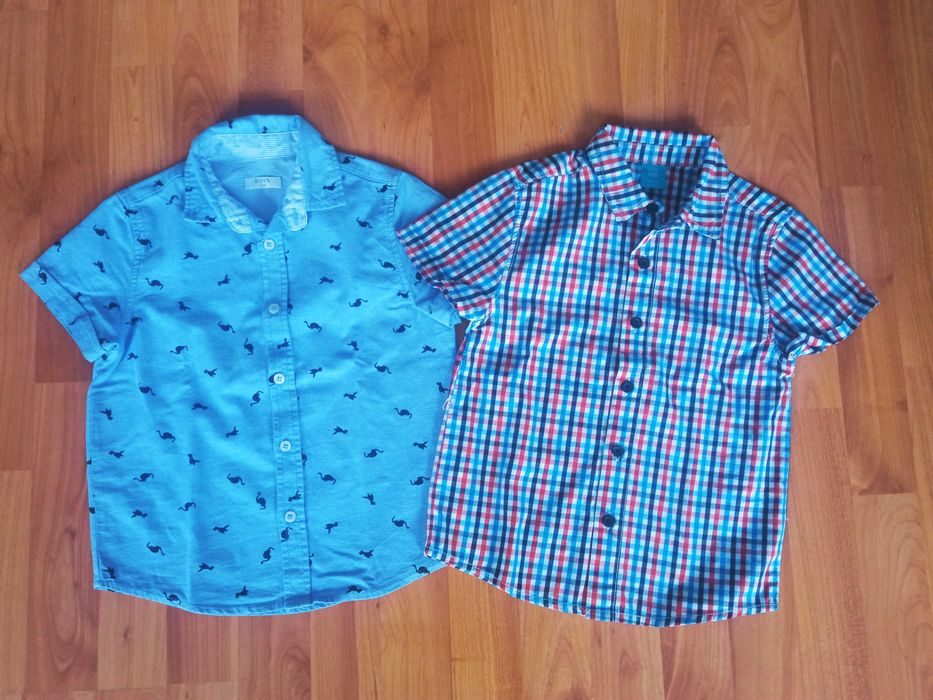 Elegancki zestaw marynarka koszula spodnie 10 sztuk r. 110 + gratis