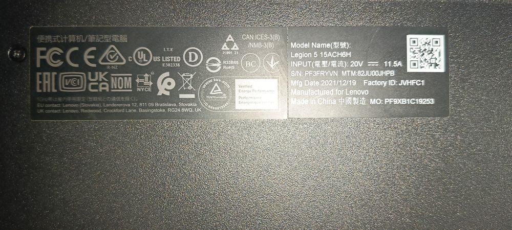 Продам Lenovo legion 5