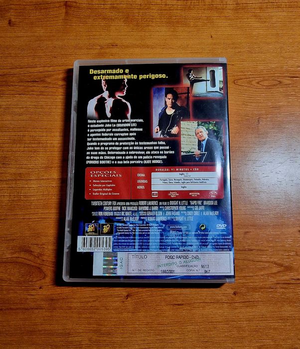 FOGO RÁPIDO (Brandon Lee/Powers Boothe/Kate Hodge) Antes de O Corvo