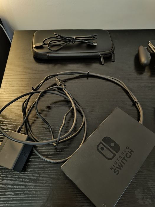 Nintendo switch (consola+jogos+comandos+microSD256G)