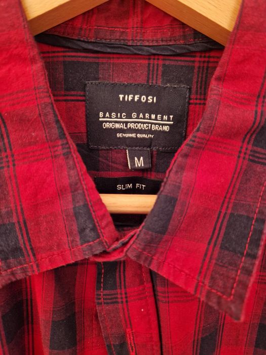 Camisa xadrez da Tiffosi