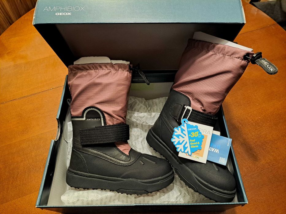 Nowe buty zimowe dziecięce GEOX (dziewczynka)