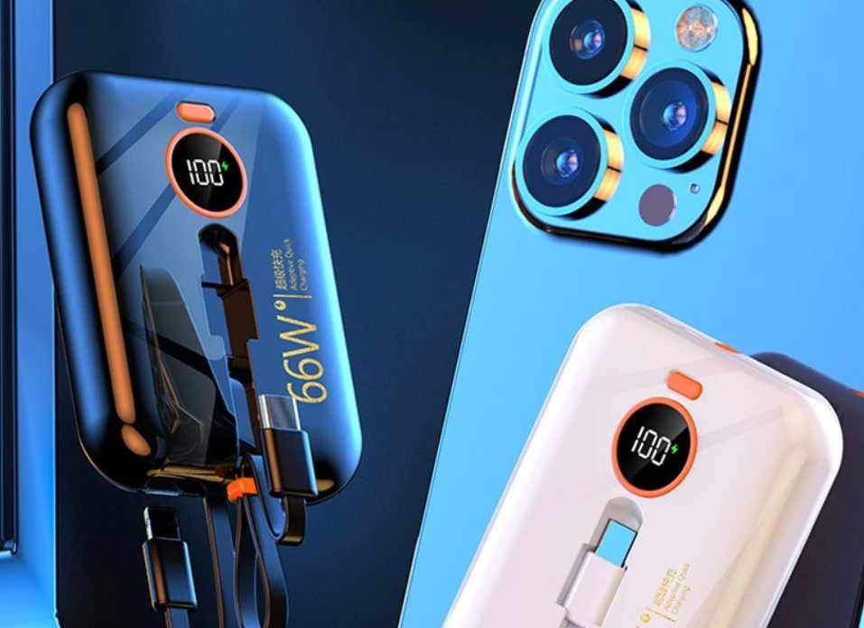 Power Bank 66 W 30000mAh Super szybki do iPhone Samsung