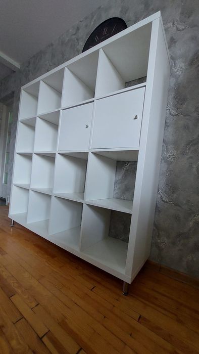 Regał Kalax IKEA 147 x 146.5 cm biały