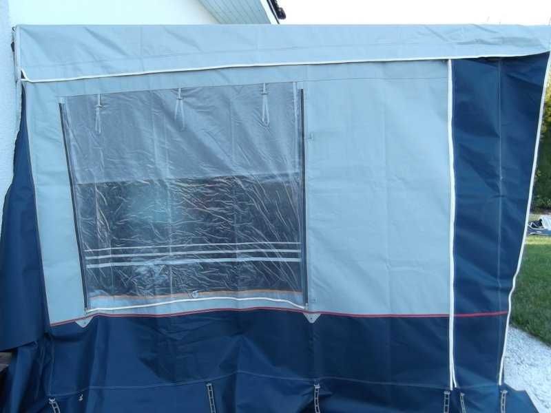 300cm Głęboki Przedsionek do przyczepy Hypercamp 805 - 830 PVC+Akryl