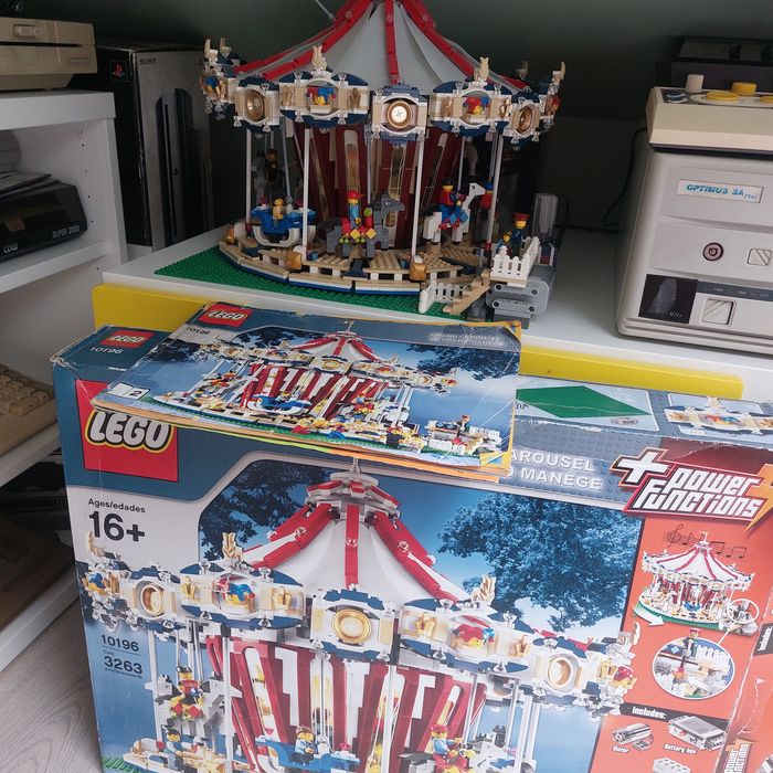 Klocki Lego 10196 Creator Expert Grand Carousel BOX absolutny unikat 2009 z pudełkiem