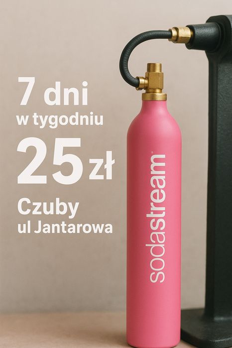 Lublin, Czuby - Wymiana butli Soda stream. CO 2, CO2, nabijanie, gaz
