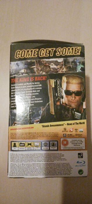 Duke nukem Forever edição colecionador PS3