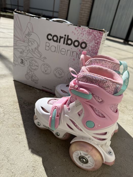 Дитячі ролики Cariboo Ballerina, регульований розмір,3 колеса