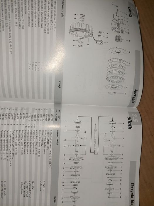 Nowy katalog czesci instrukcja obsługi rama silnik simson sr50