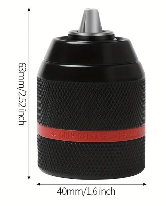 Samoblokujący się uchwyt do wiertarki