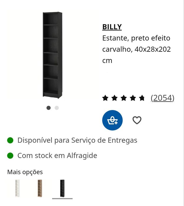 3 Estantes Billy IKEA