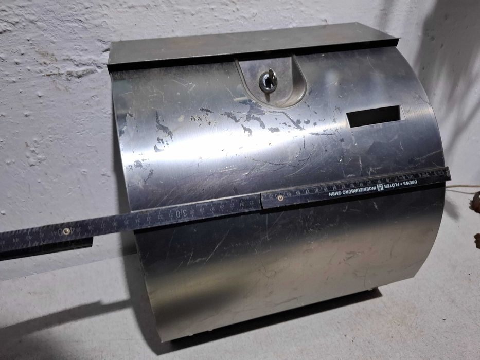 Niemiecka skrzynka na listy ze stali nierdzewnej Melitec