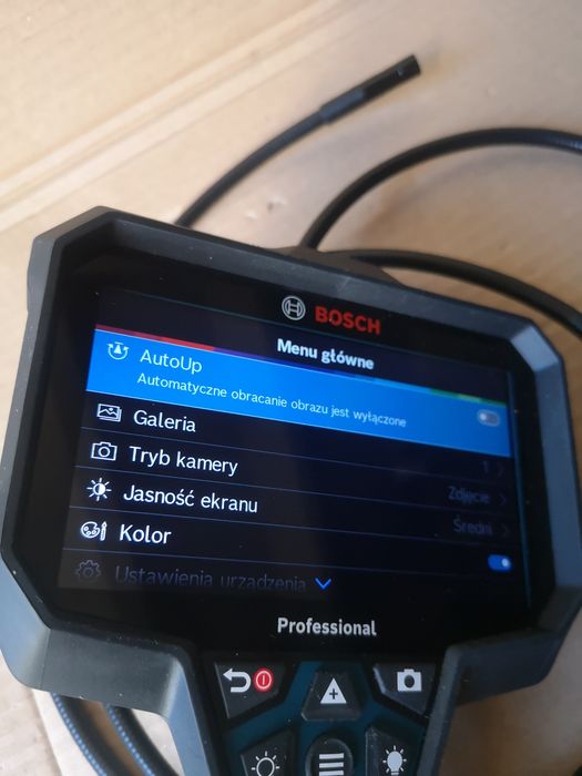 Bosch gll 12v 5 27c kamera inspekcyjna detektor szperacz nowa