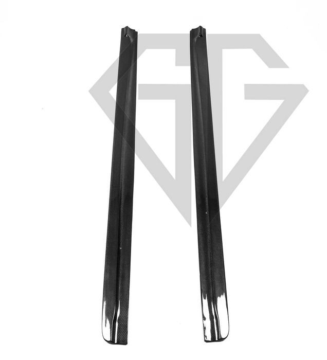 лезвия BMW X5M F85 бокові накладки на пороги карбон бмв Carbon