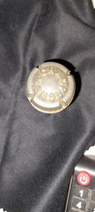 Rolha de cortiça do início de 1900, para colecionadores