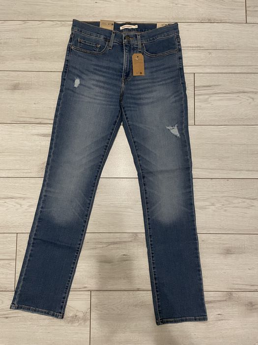 Jeansy Levis 314 shaping straight 30x32 mid rise