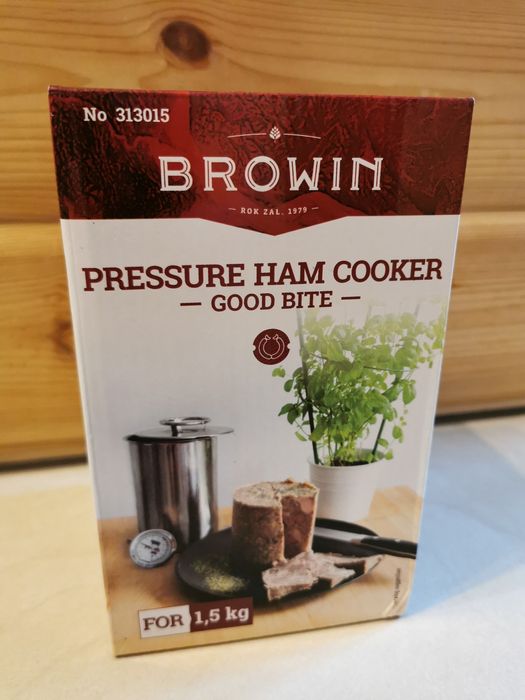 Nowy szynkowar Browin na 1,5kg + termometr