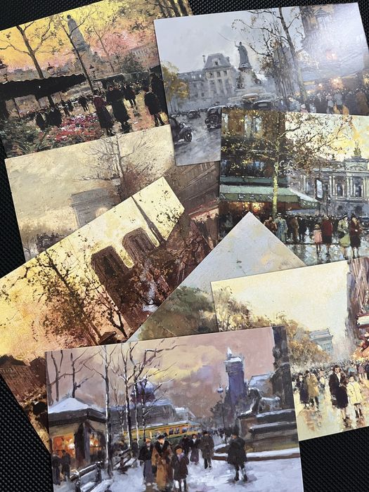 Листівка Paris Edouard Cortes