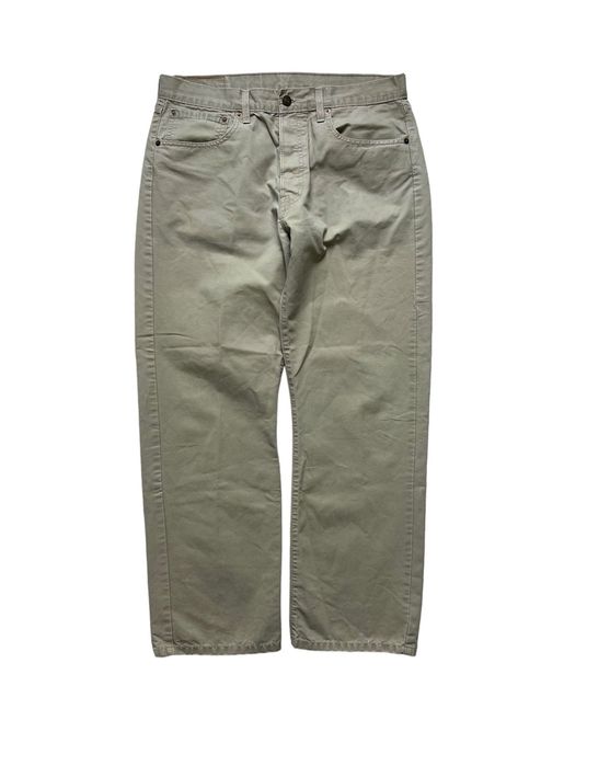 Spodnie Levis 401 krem vintage super krój