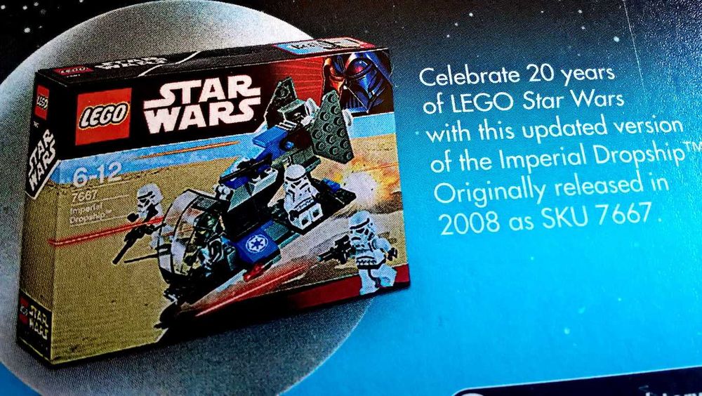 Lego Star Wars 75262 Imperial Dropship – 20thAnniversaryEdition selado