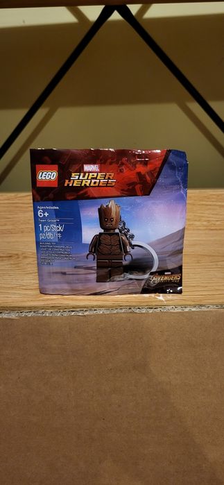 Lego Marvel brelok breloczek młody Groot saszetka