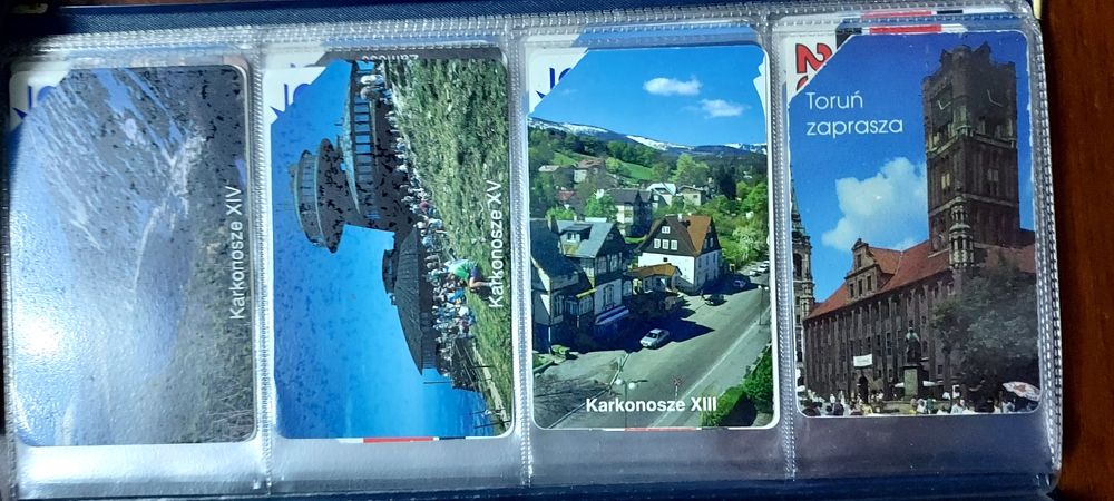 Sprzedam serie kart telefonicznych