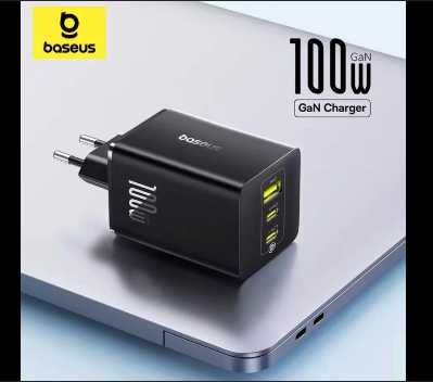Зарядний пристрій Baseus Enerfill 100w 2C+U зарядка швидка PD QC