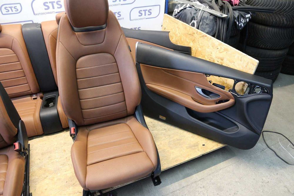 Салон комплектный карта сидение Mercedes C205 Coupe Cabrio