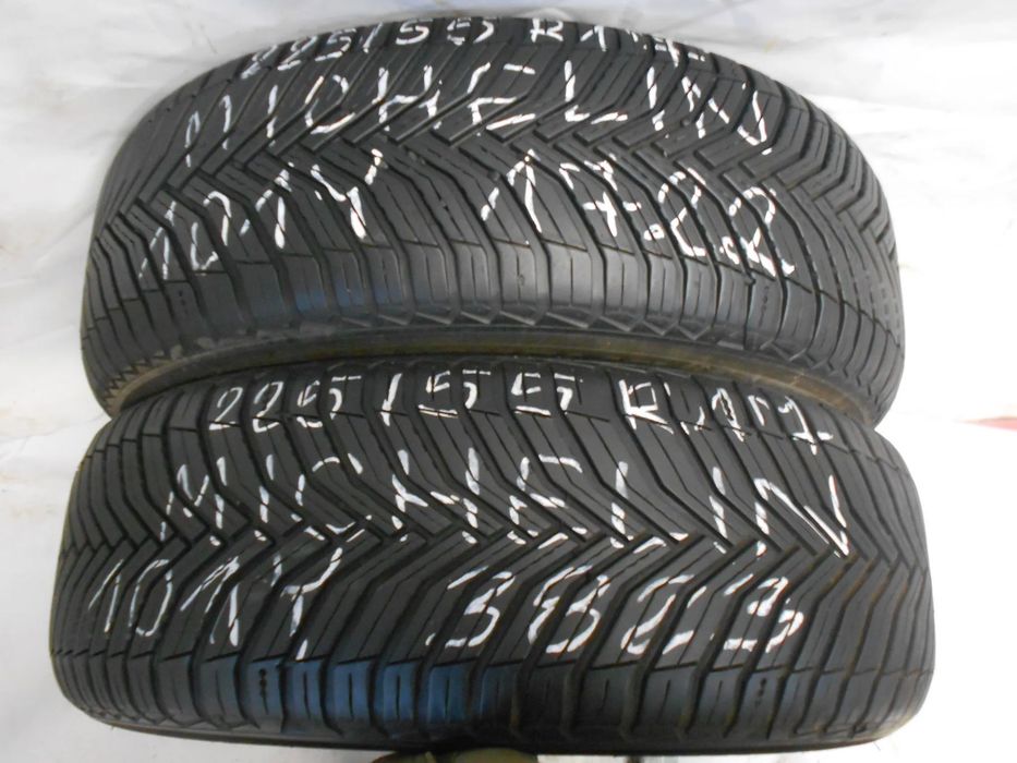 OPONY 225/55R17 MICHELIN CROSSCLIMATE 2 DOT 3823 / 1722 6MM