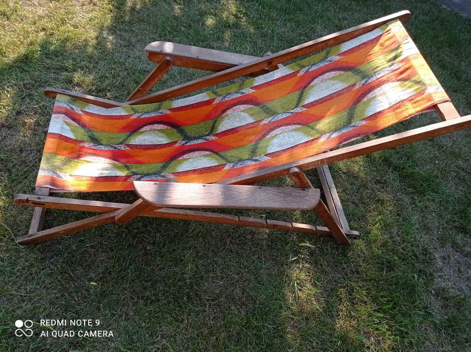 Leżak drewniany polski, PRL albo starszy