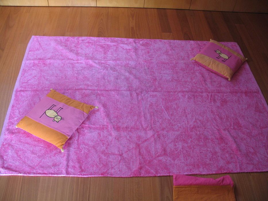 Conjunto de decoração em bom estado