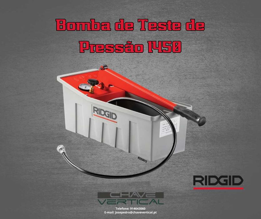Bomba de Teste 1450 RIDGID      JR19