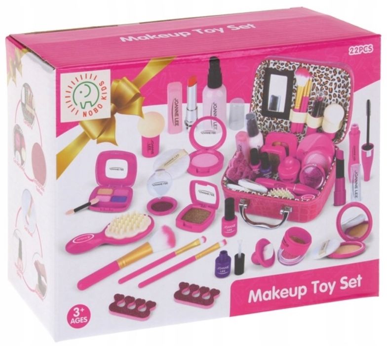 Zestaw Kosmetyków KOSMETYKI MAKIJAŻ DLA DZIECI KUFEREK dla dziewczynki